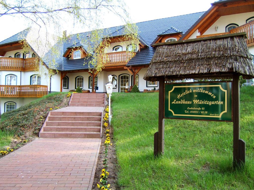 Landhaus Müritzgarten Hotel garni Röbel Exterior foto